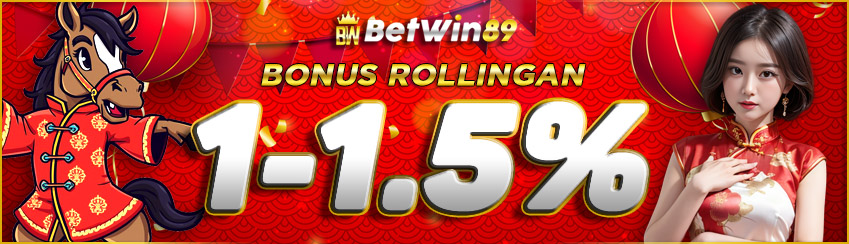 BONUS ROLLINGAN 1% - 1,5% SLOT GAME & CASINO
