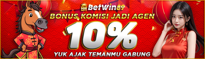 BONUS AJAK TEMAN DAN JADI AGEN ALL GAME 10%